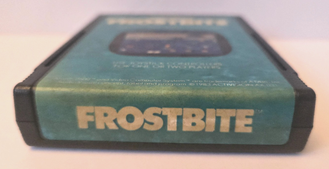 Frostbite (Atari 2600, 1983) Activision Box & Game Only No Manual TESTED & WORKS