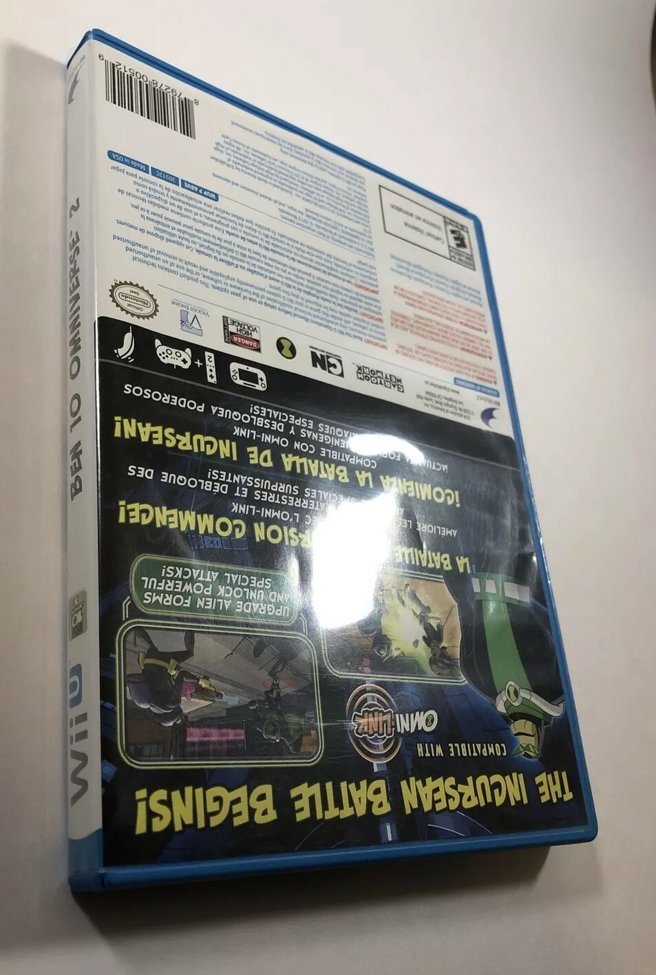 Ben 10: Omniverse 2 (Nintendo Wii U, 2013) Clean, Ships FAST!