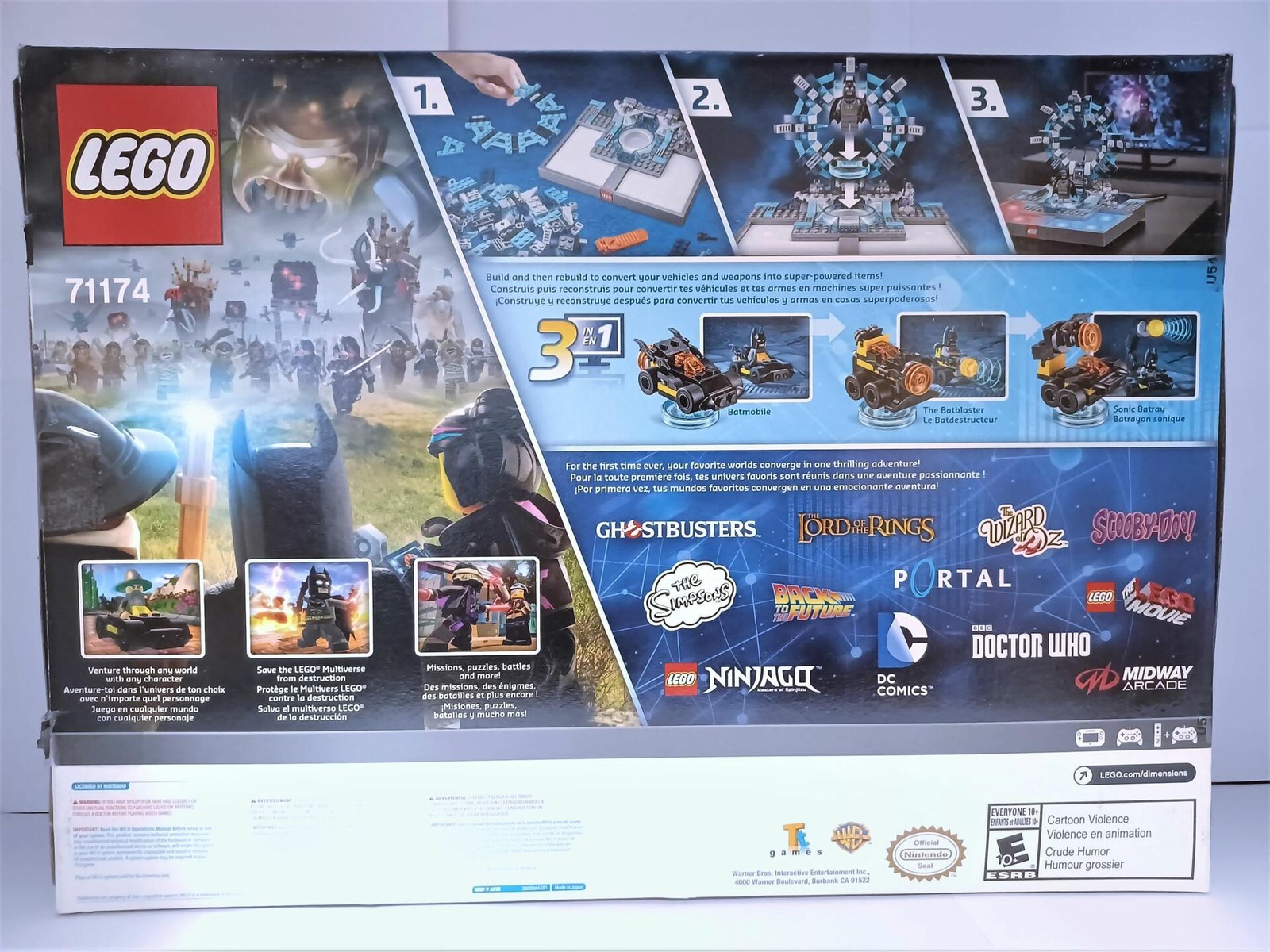 LEGO Dimensions Starter Pack Wii-U (Brand New Factory Sealed US Version) Nintend