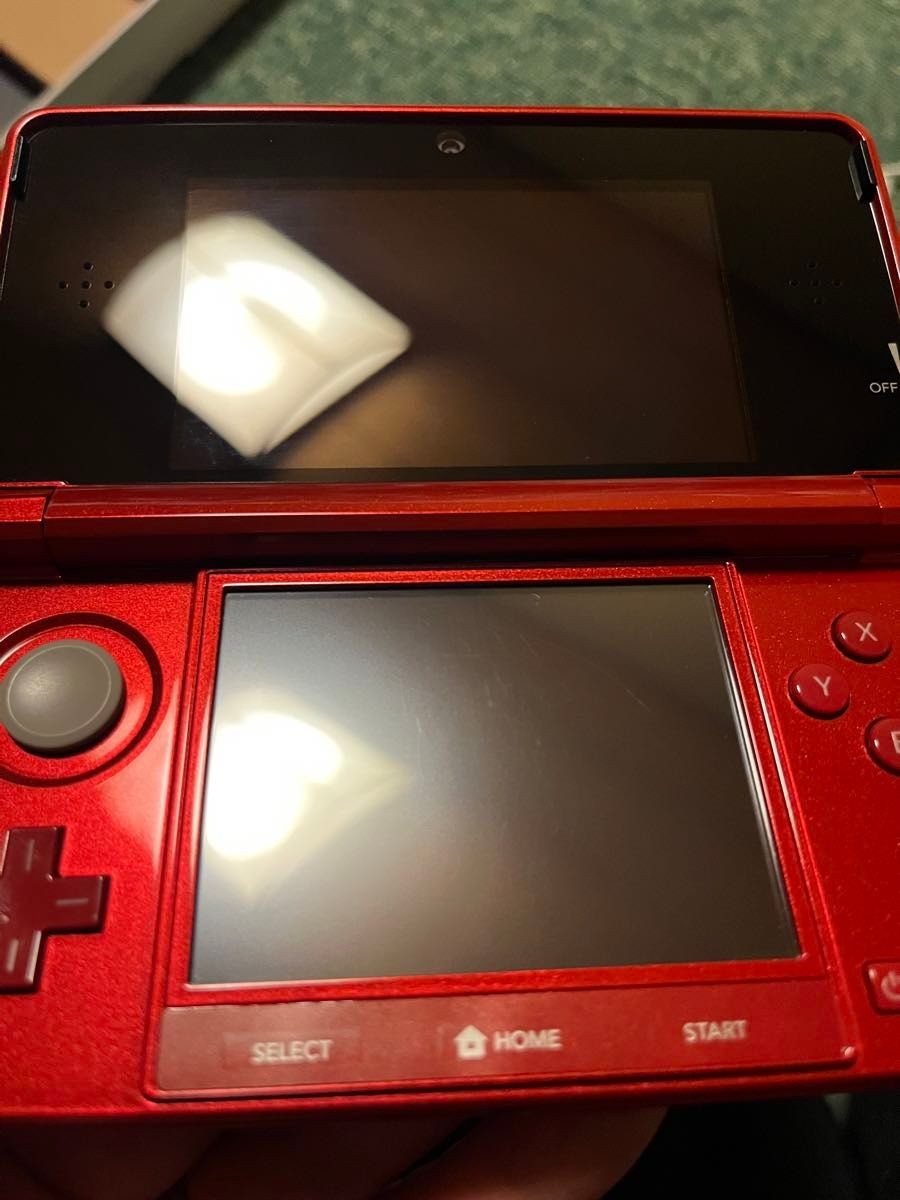 Nintendo 3DS Metallic Red Used, Tested and Working