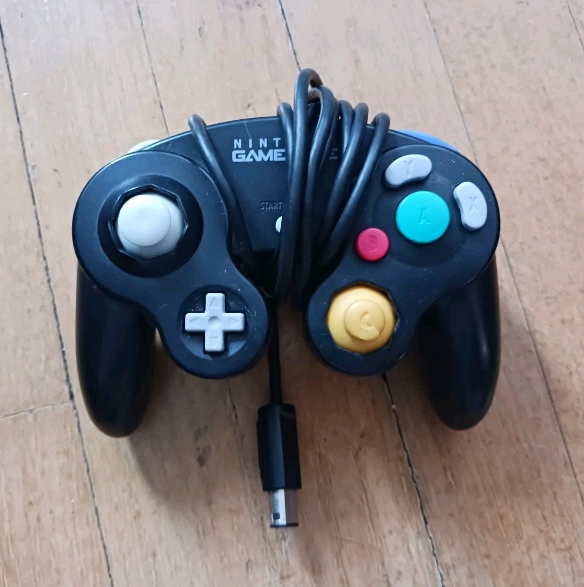 Nintendo GameCube Video Game Controller – Wired Black Color Tested