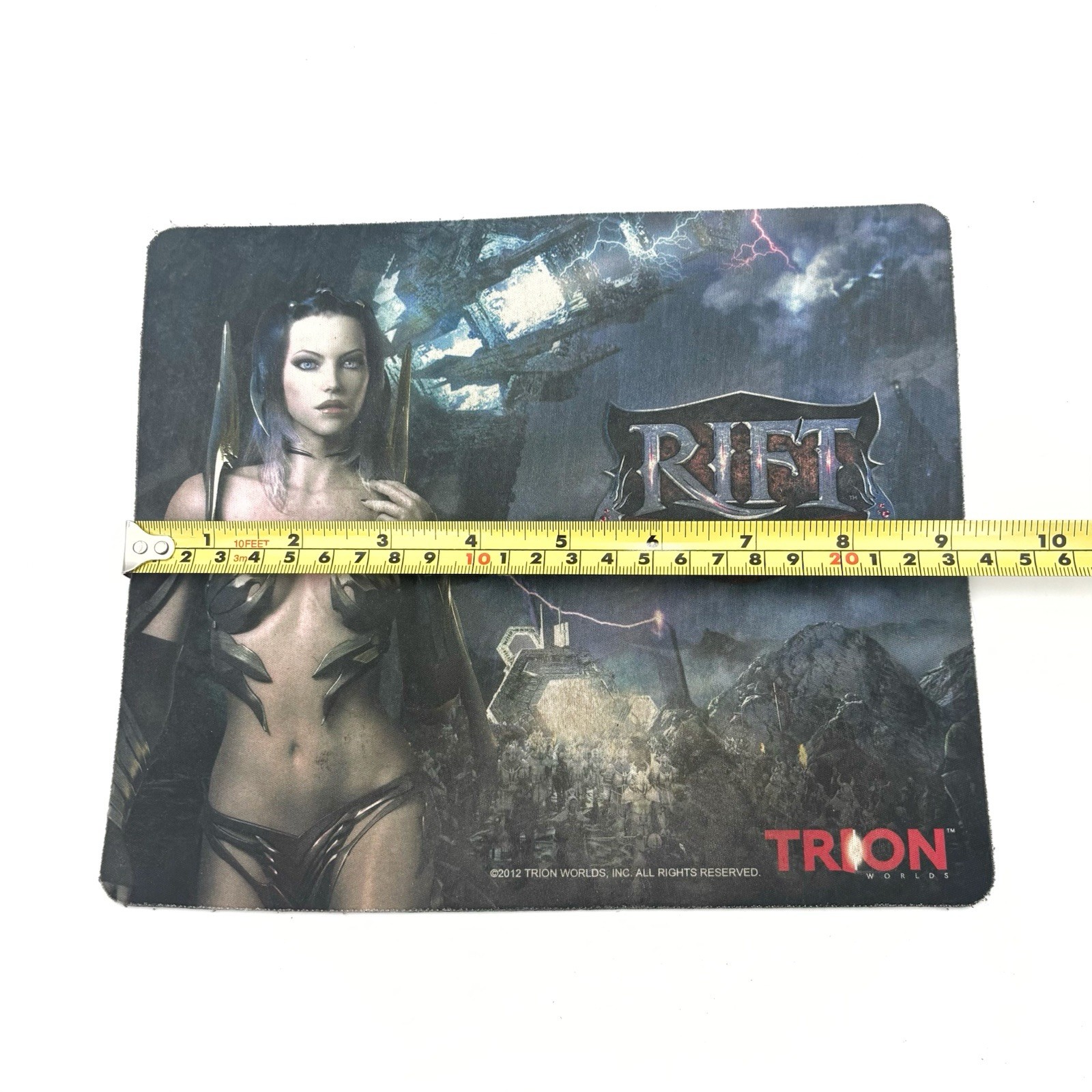 Rift Storm Legion PC Promo Mouse Pad Trion 2012 Vintage Video Game Rare