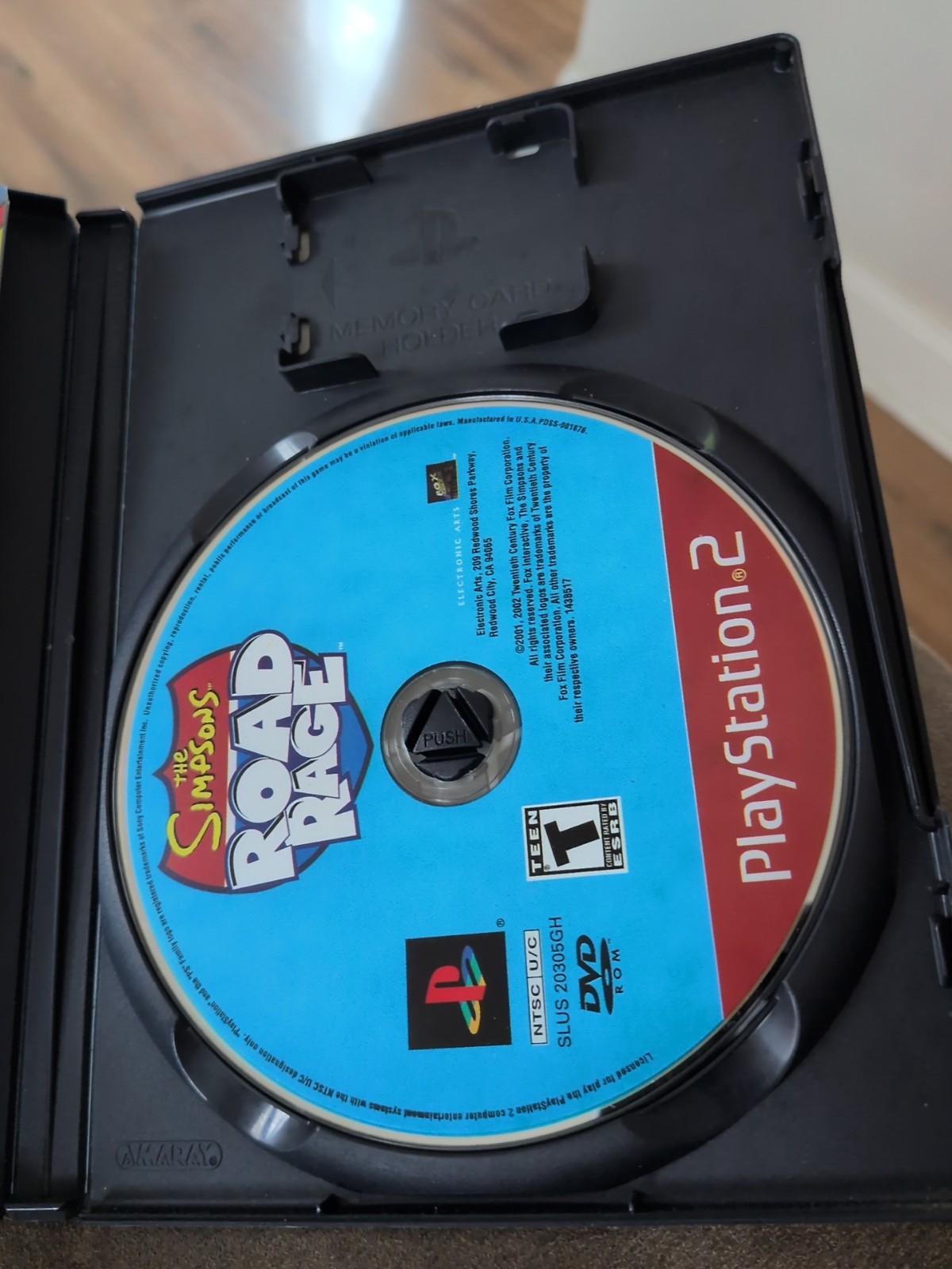 The Simpsons Road Rage PS2 PlayStation 2 + Reg Card Complete – 1 Year Warrant..
