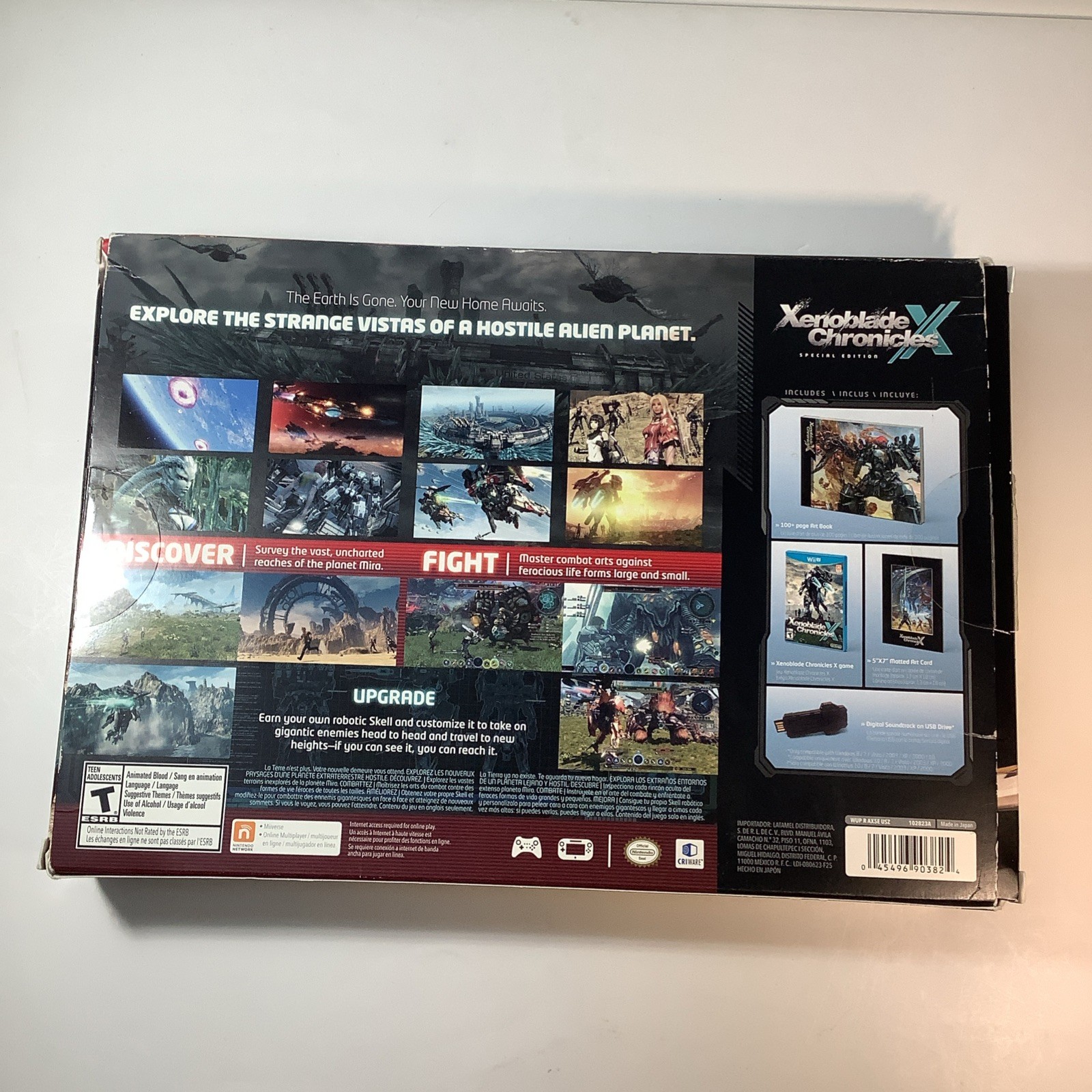 Xenoblade Chronicles X – Special Edition (Nintendo Wii U 2015) Complete CIB