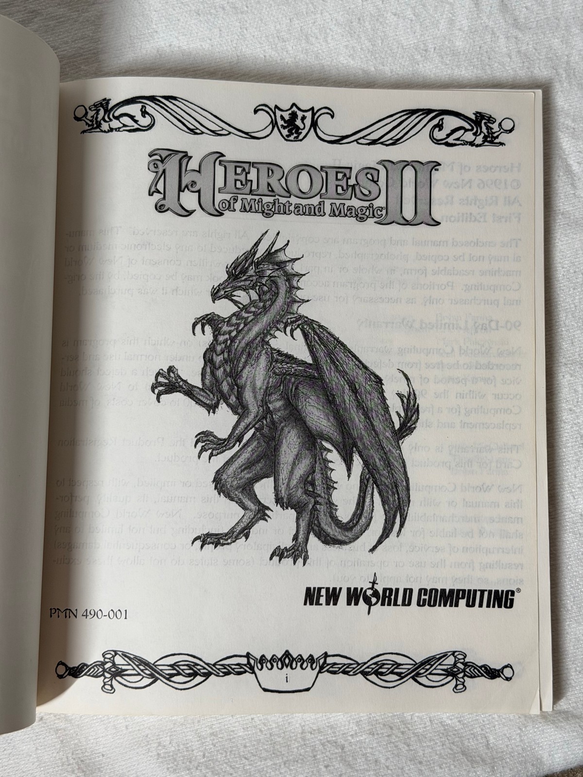 Heroes of Might and Magic II 2 — The Succession Wars — Win 95 PC CD-Rom 1996