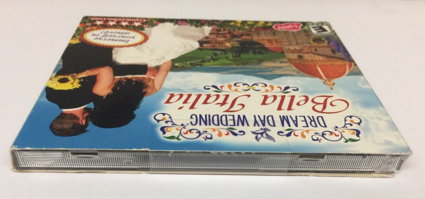 Brand NEW Sealed DREAM DAY WEDDING Bella Italia PC Video Game 2010 Oberon NIP