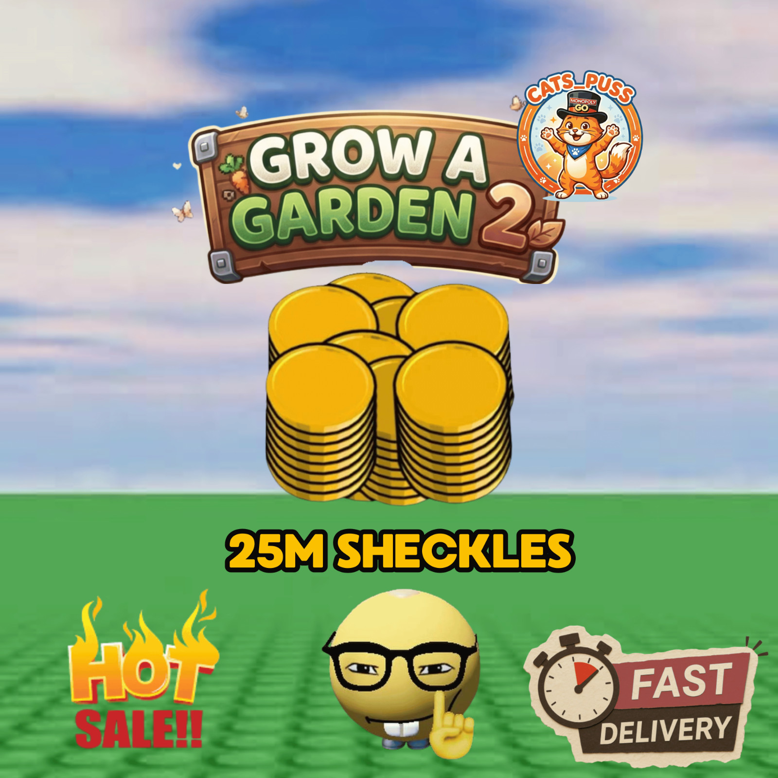 Grow a Garden 2 | All Items 🔥CHEAPEST🔥 GAG2 Fast Delivery