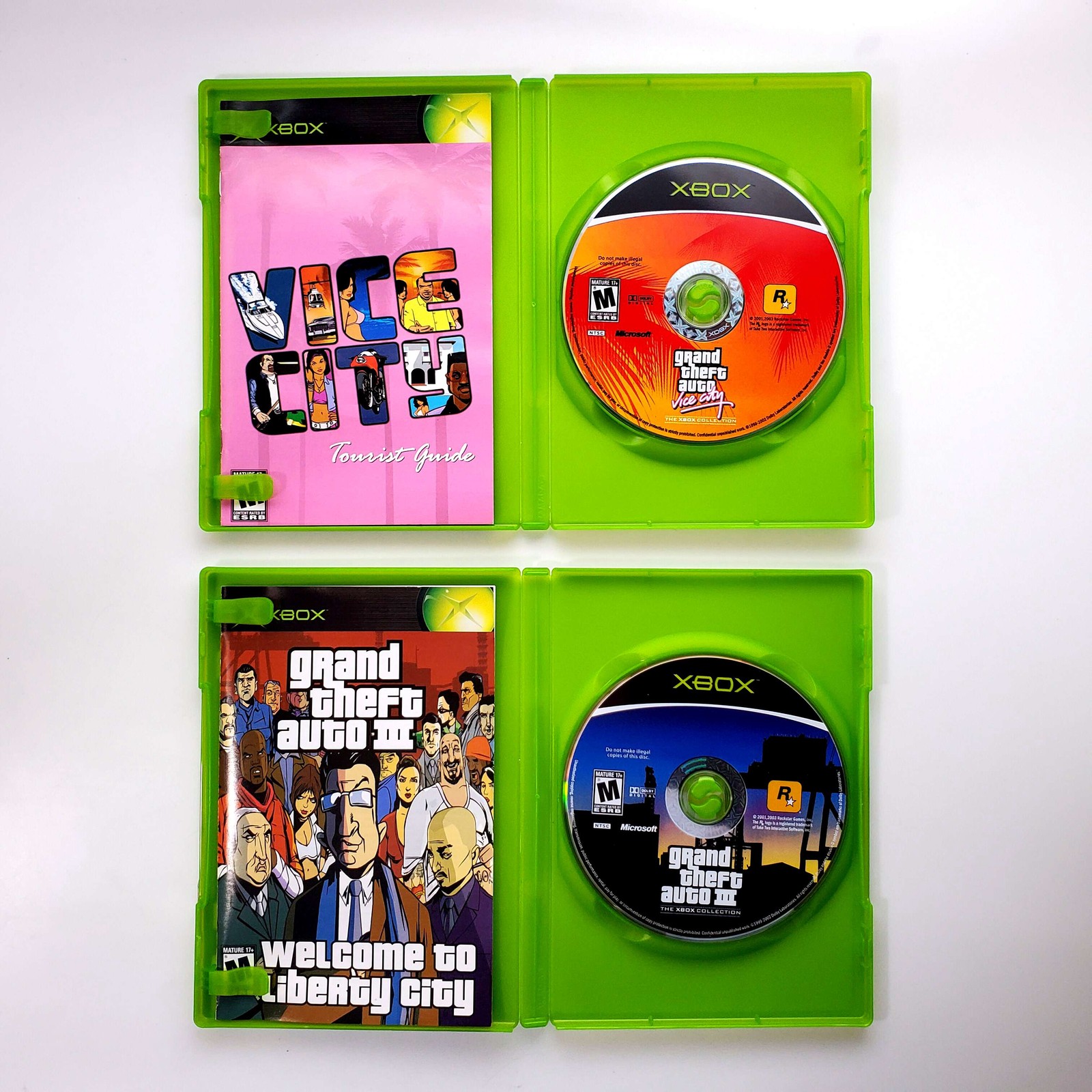 Grand Theft Auto Double Pack – Microsoft Xbox Tested 1Y Guarantee