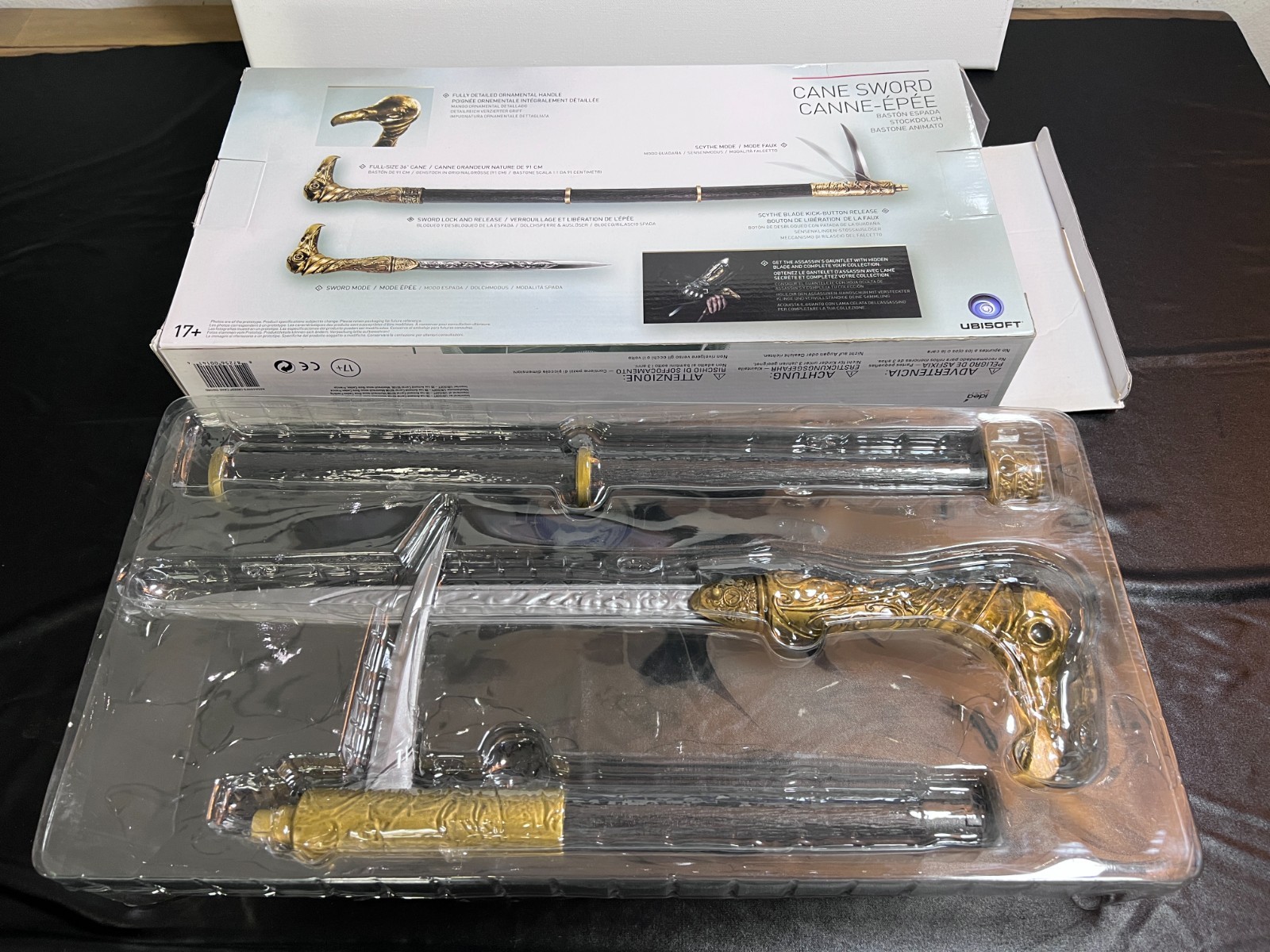 Assassin’s Creed Syndicate Cane Sword Prop Replica – Slightly Used with Box