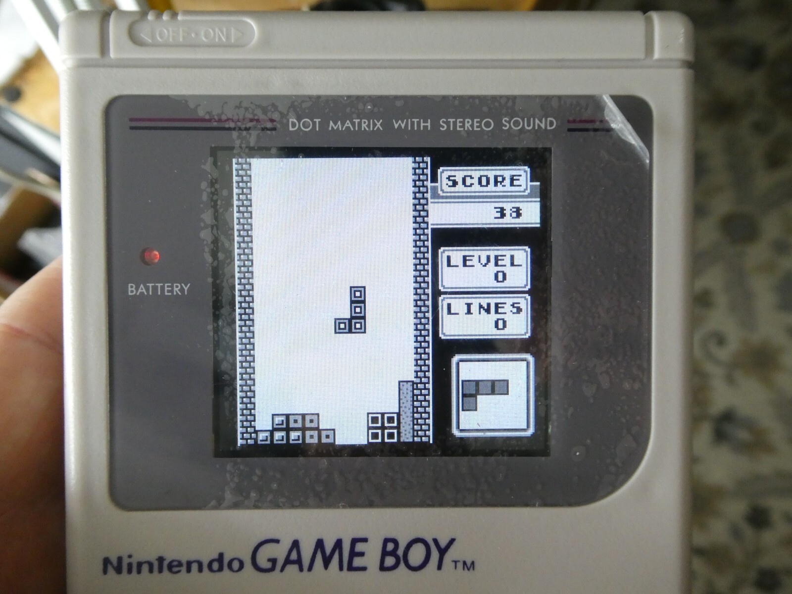 Tetris (Nintendo Game Boy, 1989) DMG-104CHN Tested and working Hard to Find