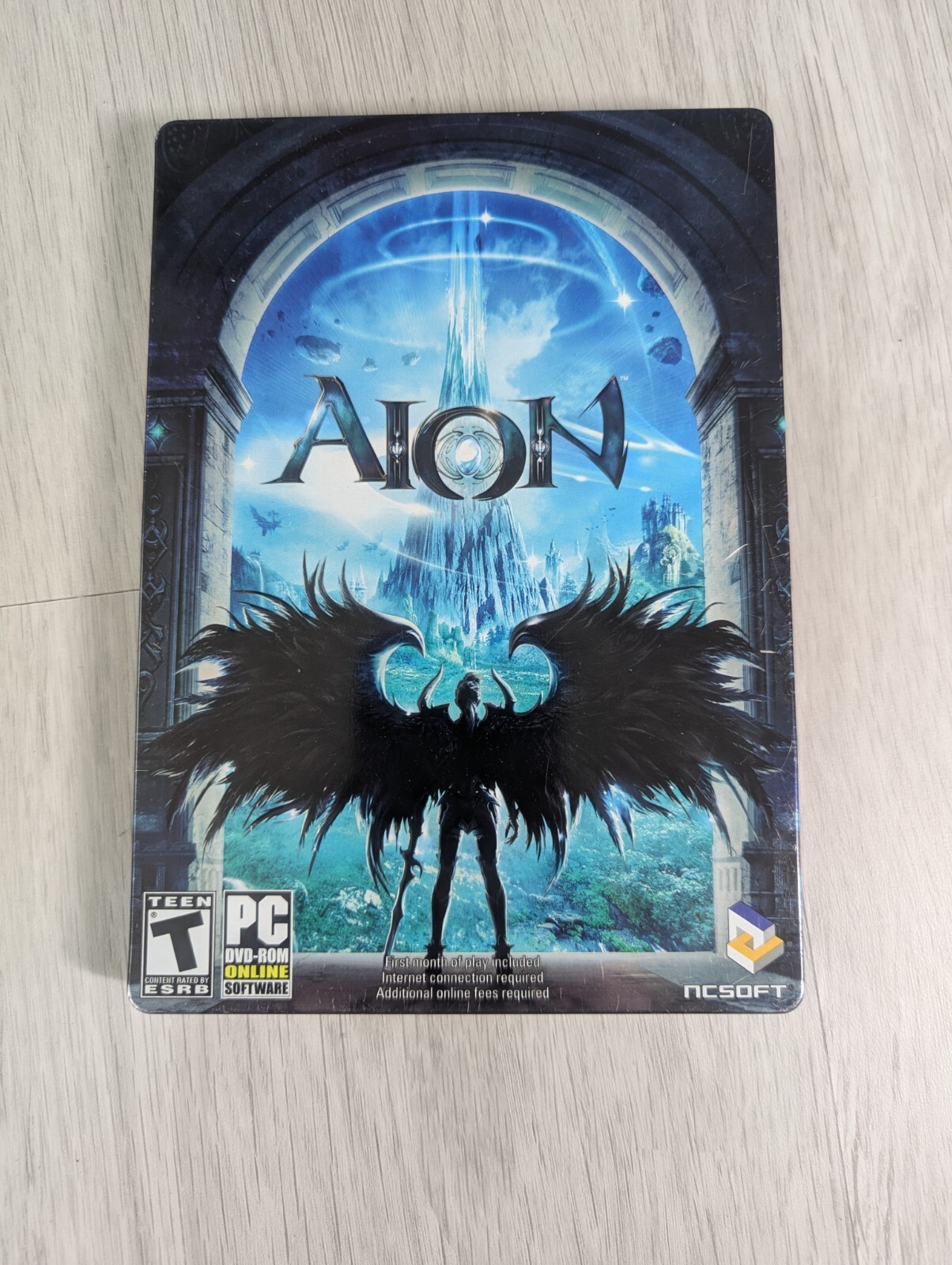 Aion 2009 PC game Steelbook