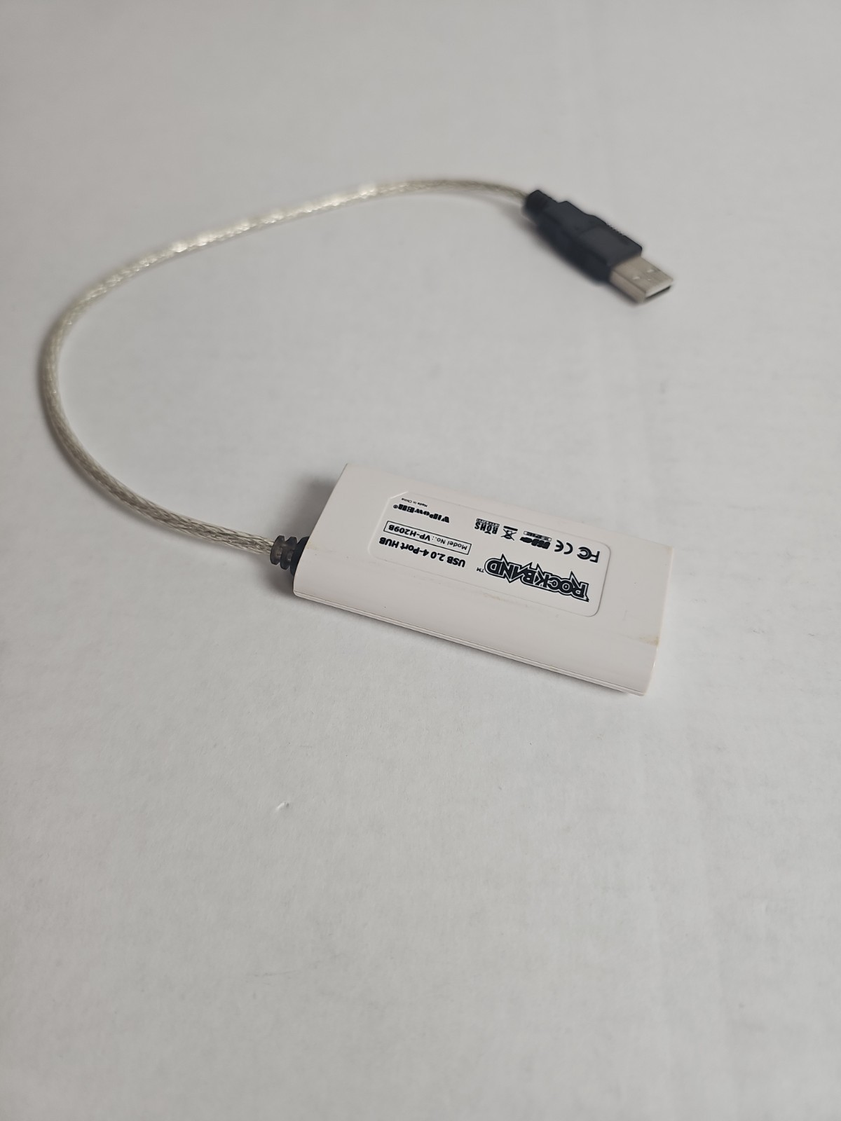 Rock Band ViPowER 4 Port Hub USB 2.0 Dongle VP-H209B Xbox 360 Wii PS2 PS3 OEM