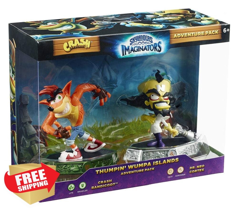Skylanders Imaginators Adventure Pack 1 (Crash Bandicoot, Dr. Neo Cortex)