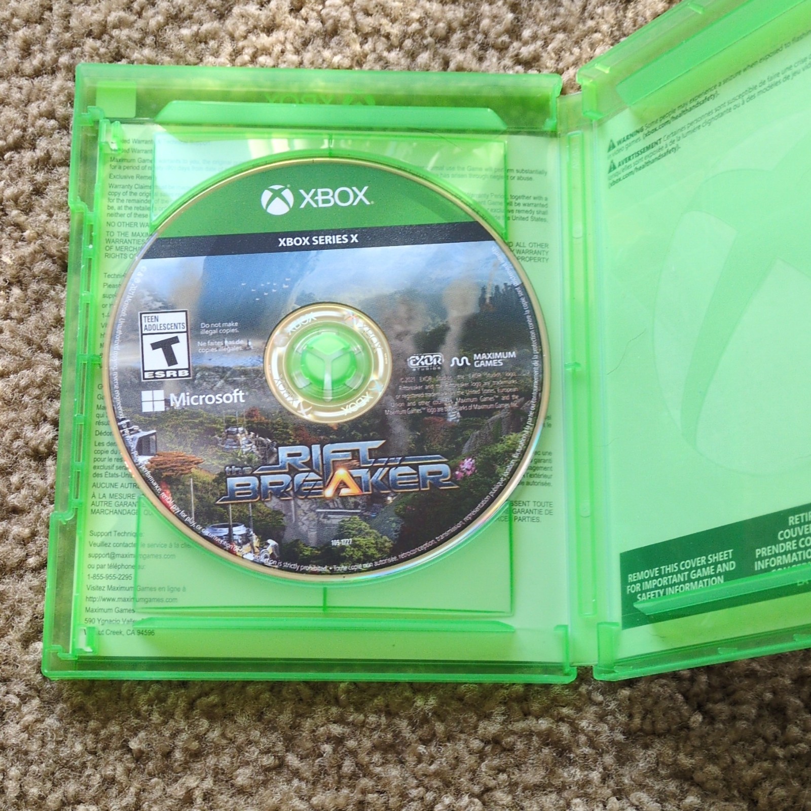 Maximum Games The Riftbreaker Xbox Series X|S 2021 Action T NTSC-U/C 4K HDR10