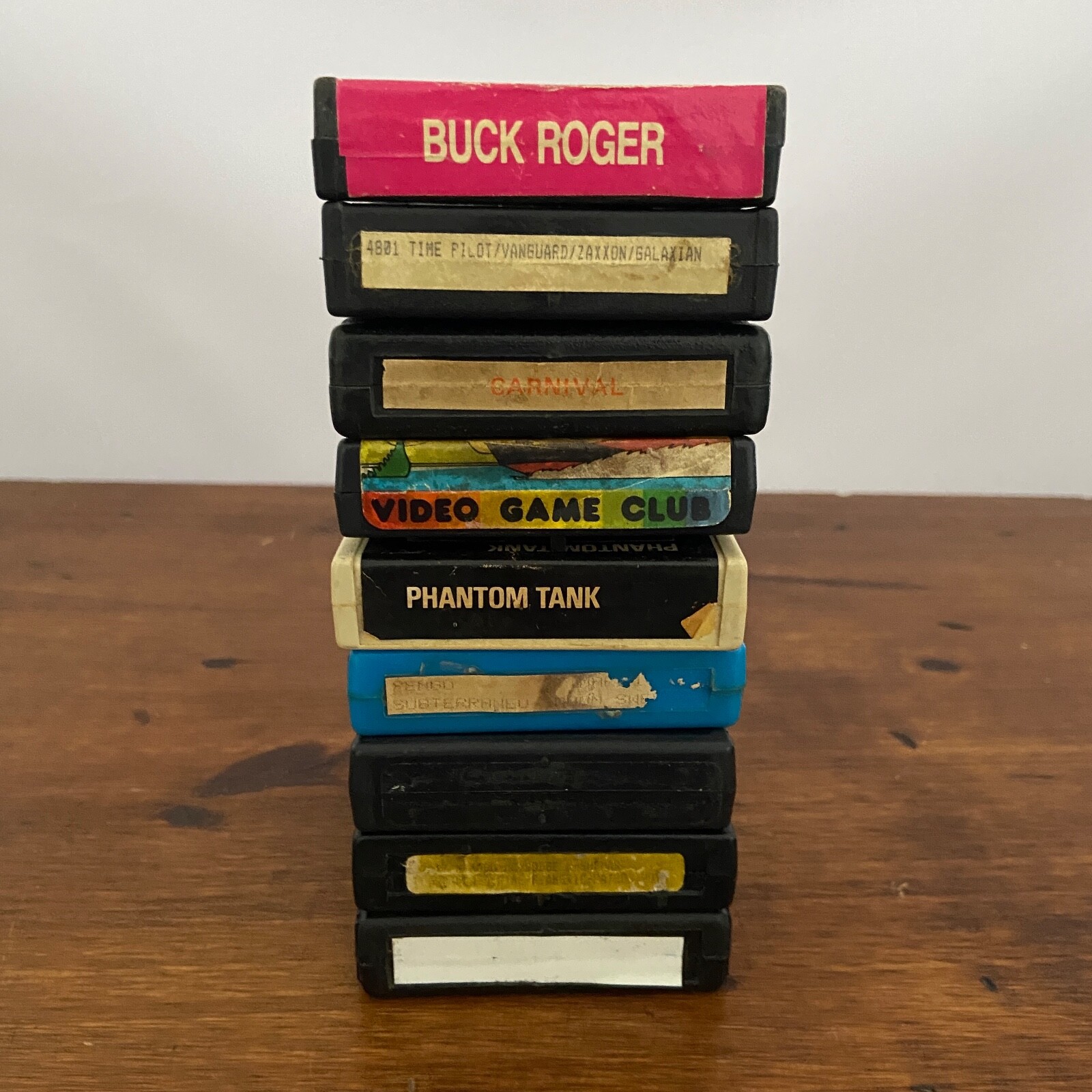 Lot of 9 Atari 2600 Argentina Rare cartridges