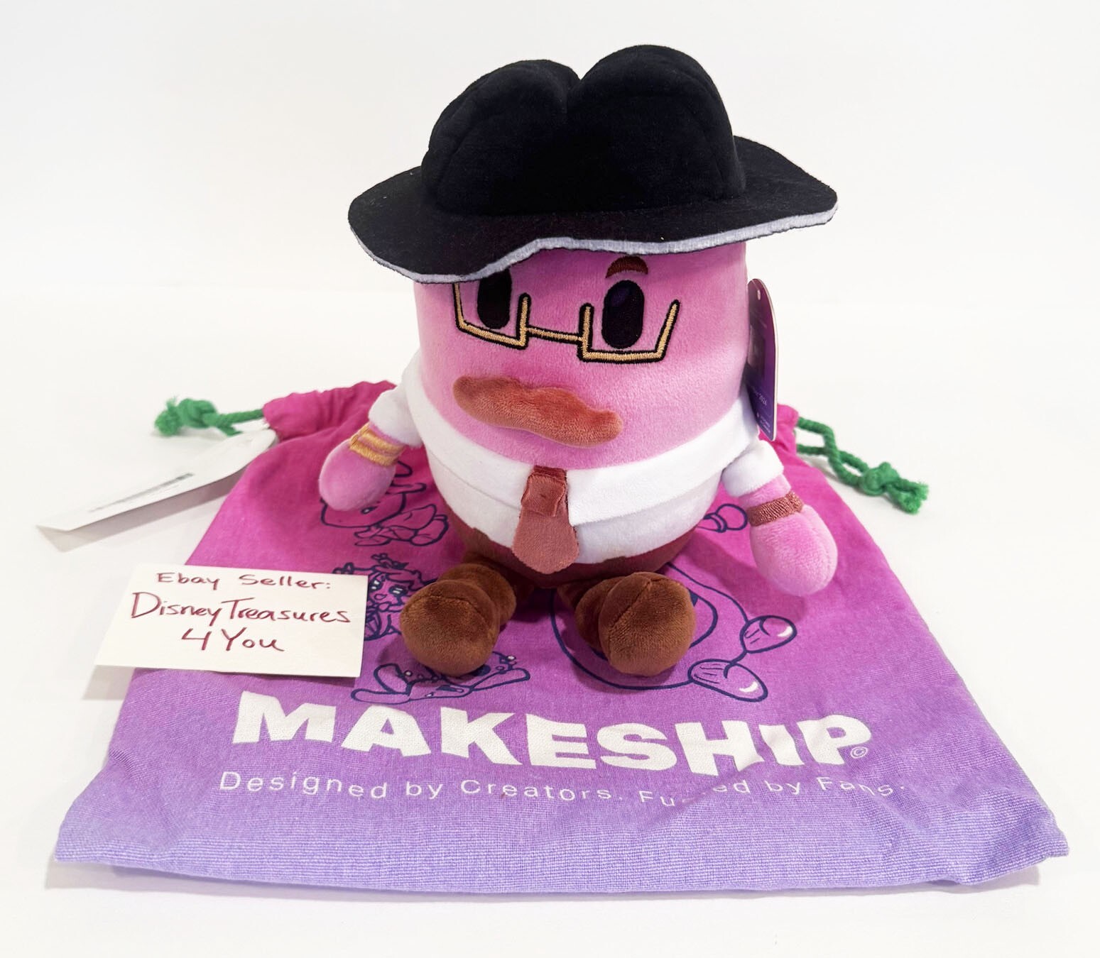 Official Makeship Piggy Mr. P Plush Team i2R Rare – Only 3,846 Made – New w/Tags