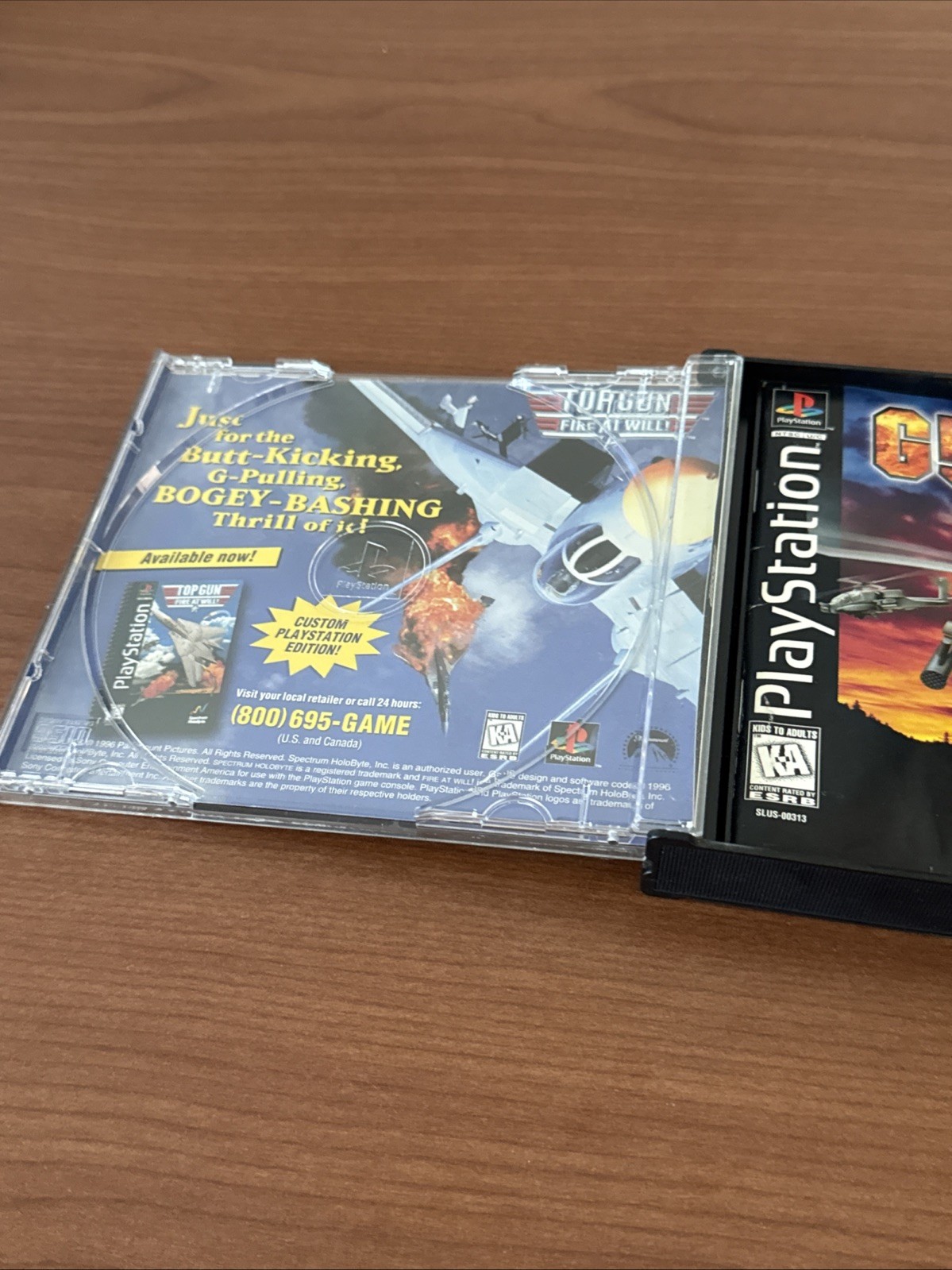 Gunship (Sony PlayStation 1, 1996) PS1 Complete CIB W/ Reg Card