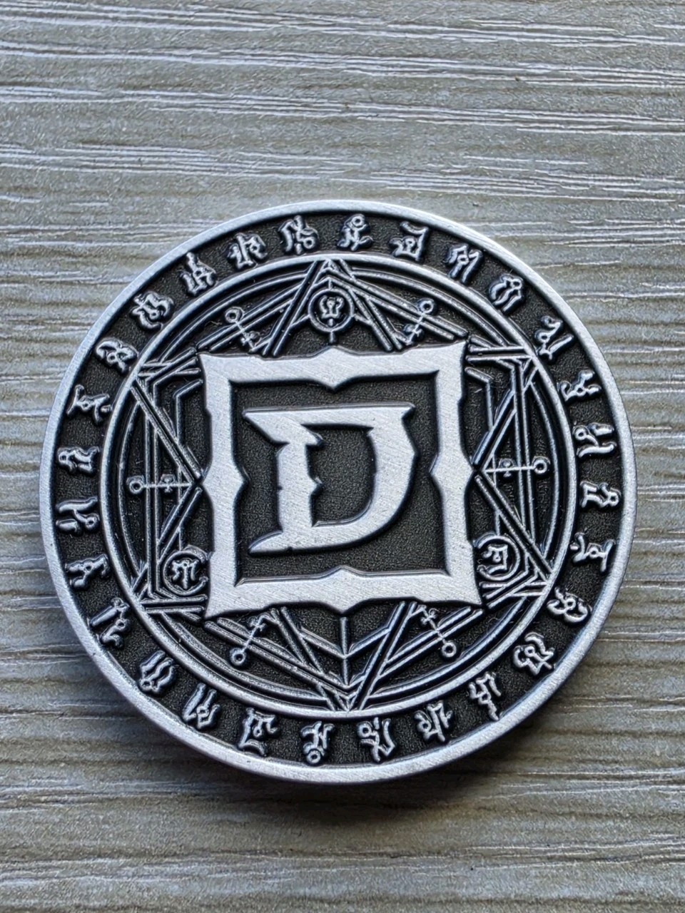 Diablo 4 IV Developer Coin Medal Season IX Sins Of The Horadrim #9 Rare Blizzard