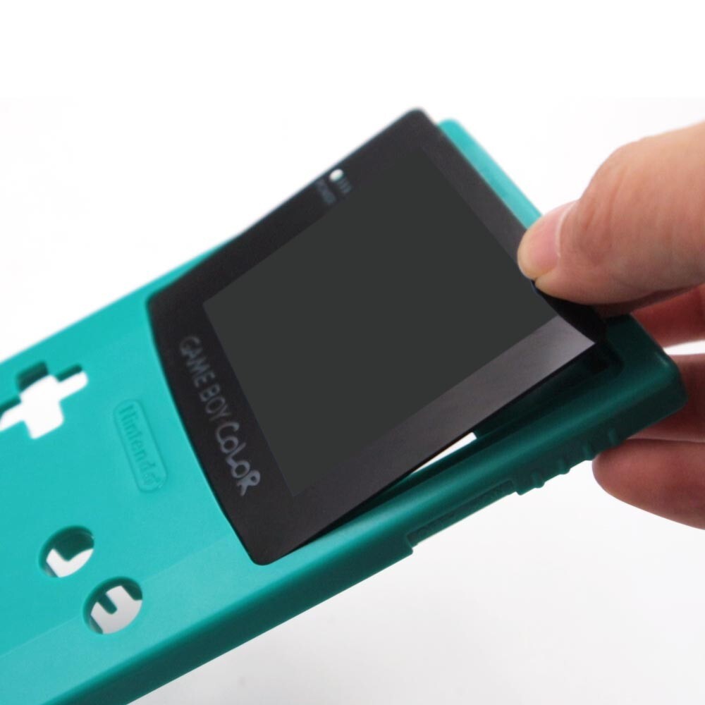 GBC AMOLED OLED Touch Screen Rechargeable Battery Li-ion White Kit For GameBoy