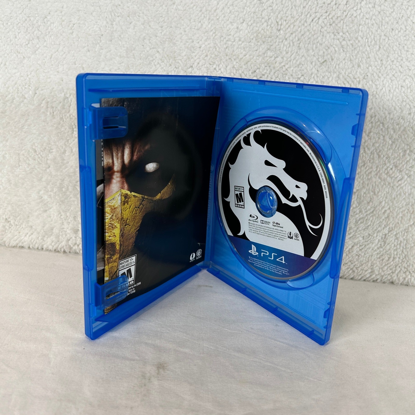 Mortal Kombat X Sony PlayStation 4 PS4 Fighting Game WB Games CUSA-00967F 2015