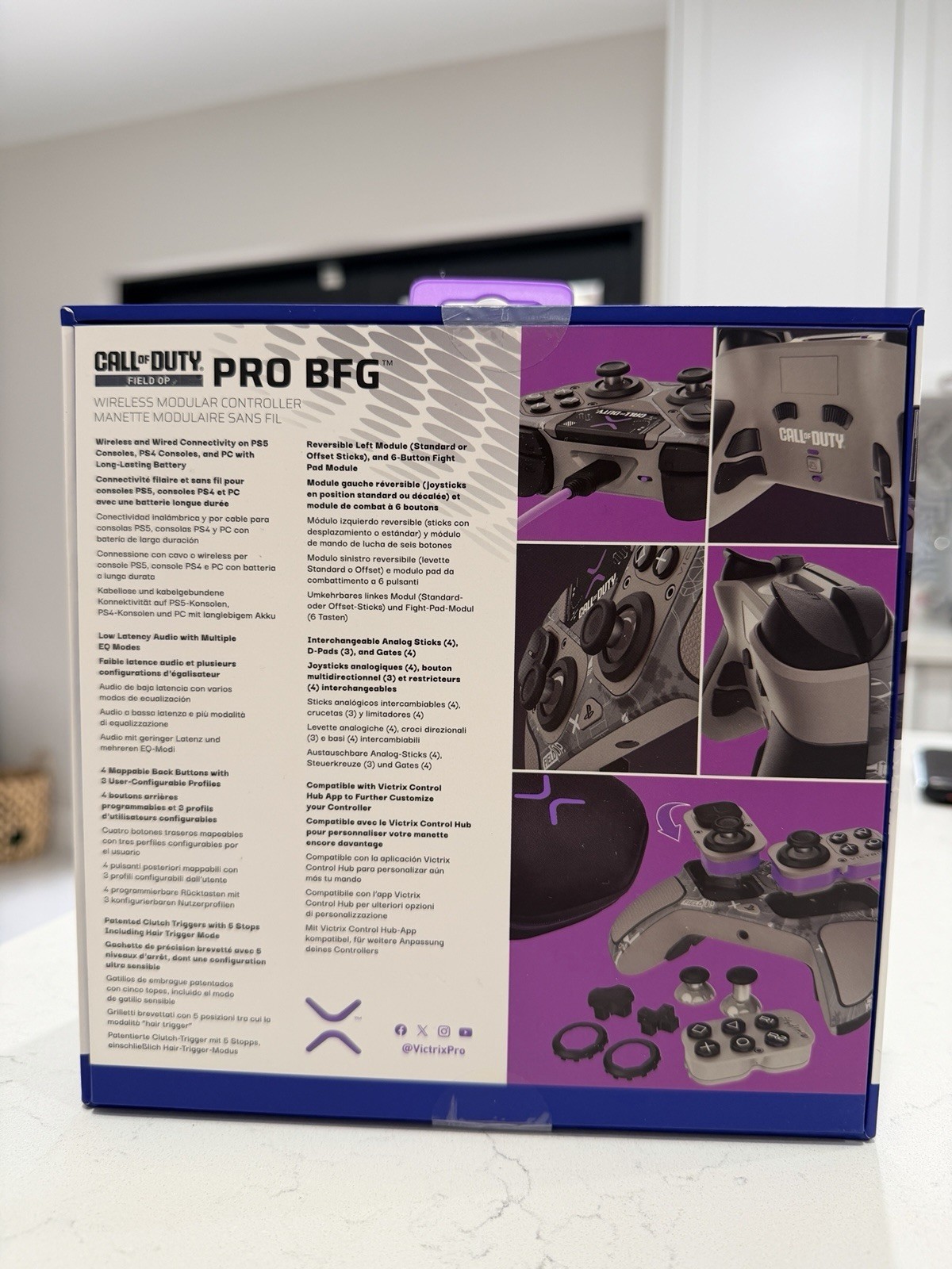 Victrix Pro BFG Call of Duty Field Op Wireless Modular PS5 Controller Excellent