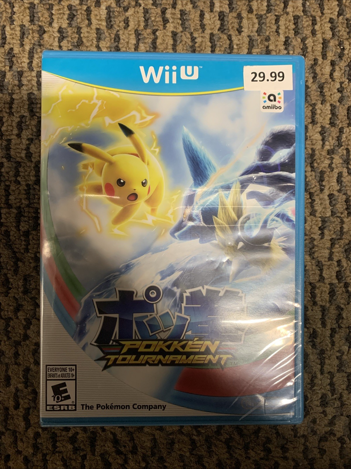 Pokkén Tournament (Nintendo Wii U, 2016, The Pokemon Company) -Brand New/Sealed!