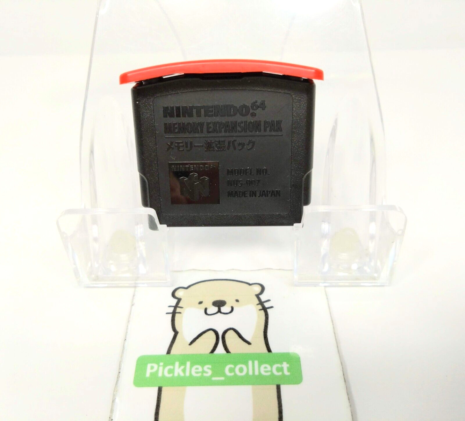 Nintendo 64 N64 Expansion Pak NUS-007 only Tested Nintendo Official Memory Pack