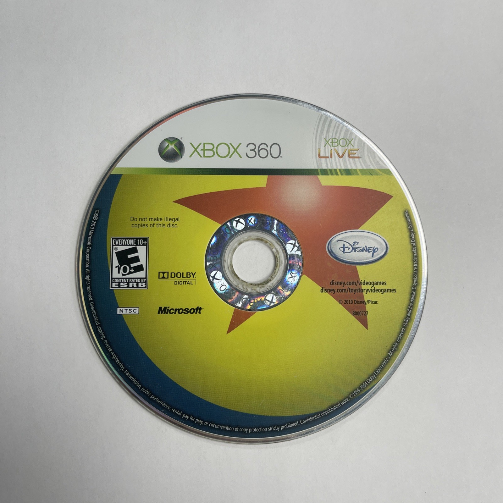 Toy Story 3: The Video Game (Xbox 360, 2010) CIB TESTED & WORKING *READ*