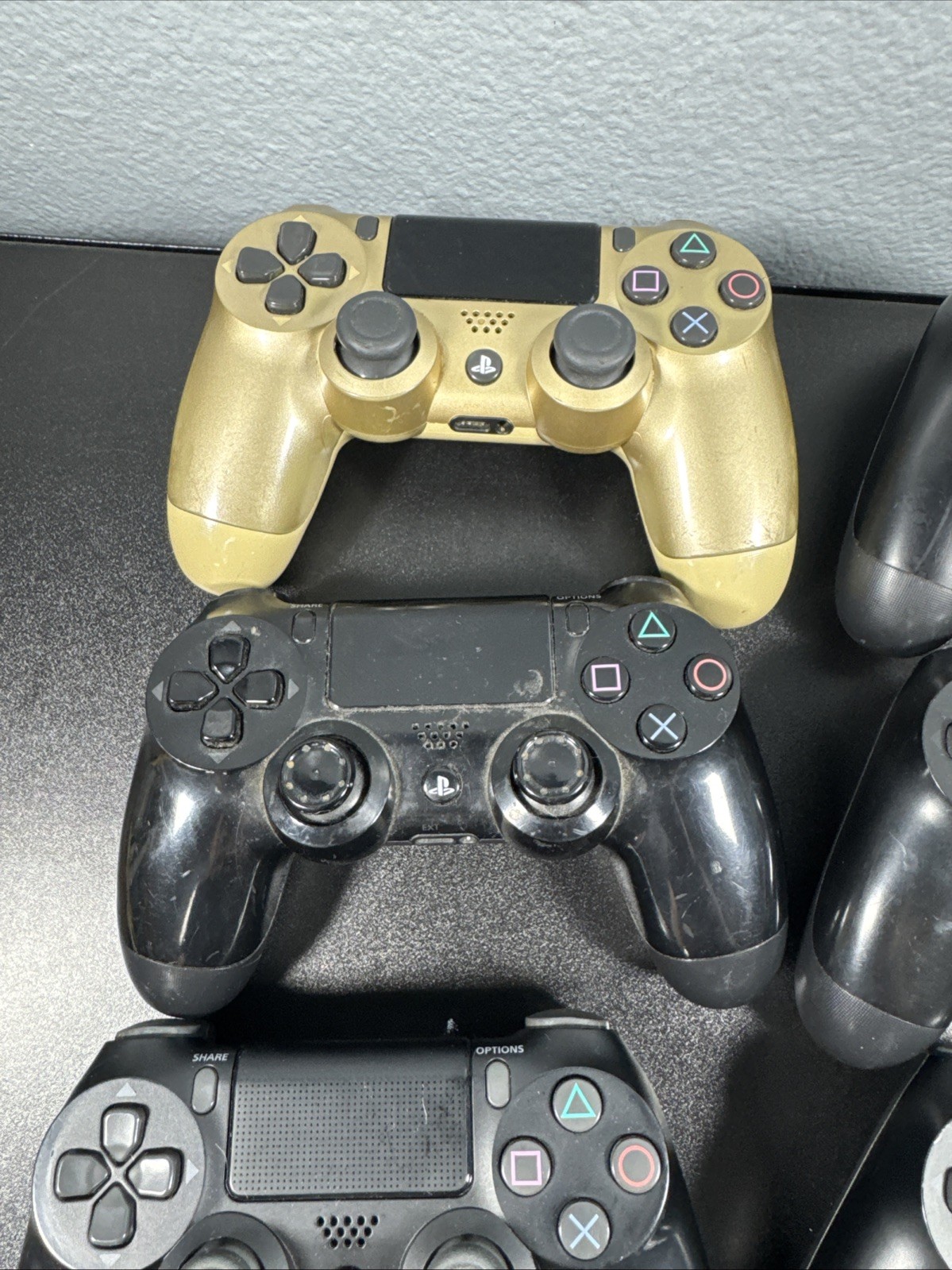 Lot Of 9 Various Colors Defective PS4/xbox One Elite Contollers Stick Drift