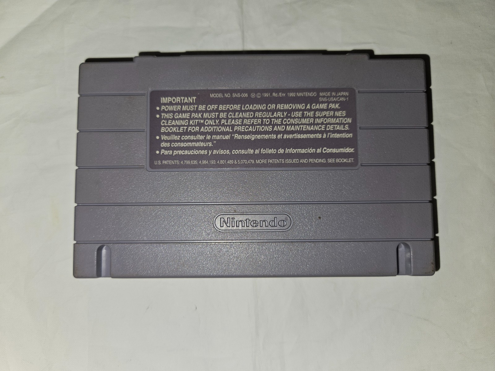 Uncharted Waters New Horizons Authentic SNES Super Nintendo New Battery 1995