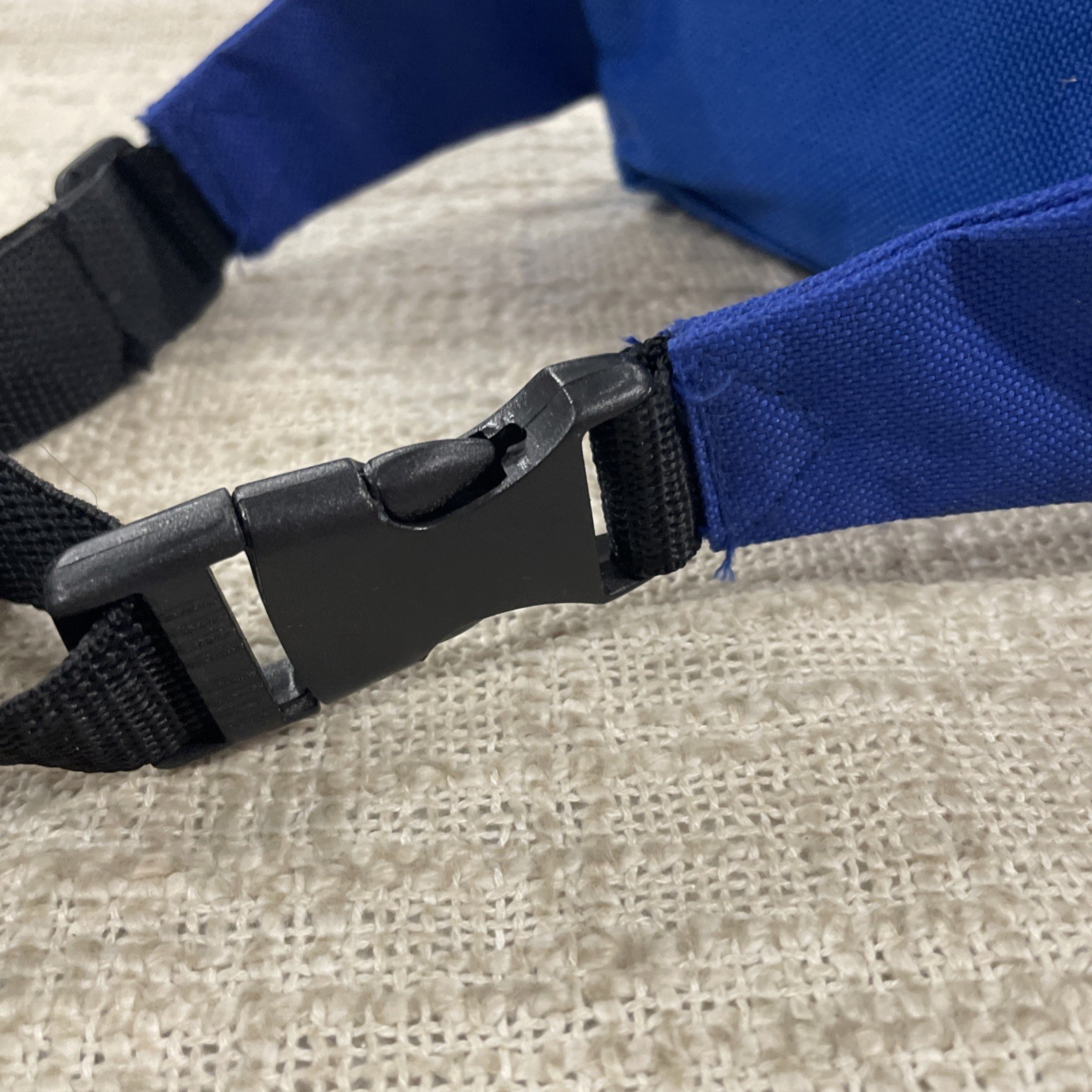 Vintage Nintendo Game Boy Blue & Black Adjustable Fanny Pack Waist Bag