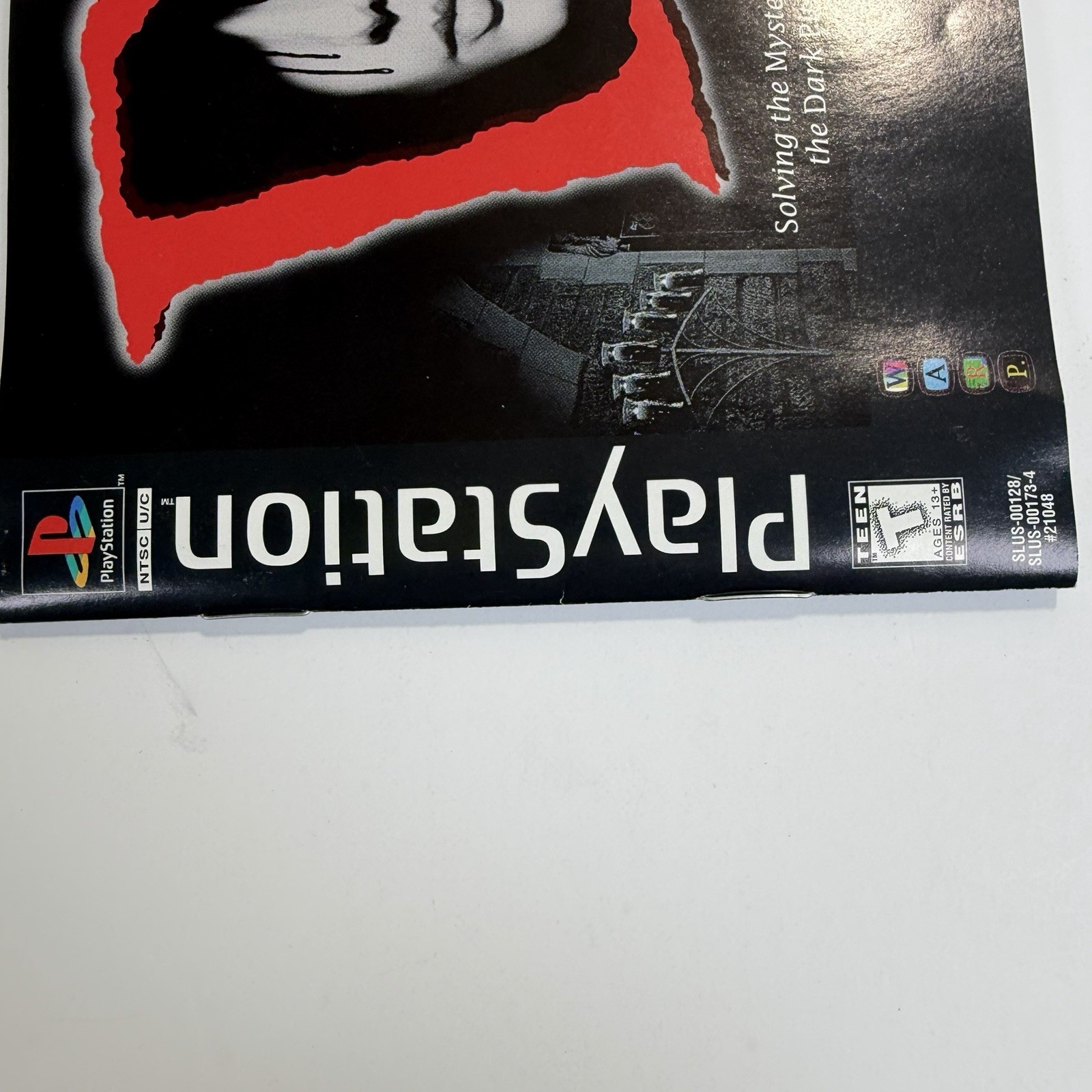 D The Game Sony Playstation 1 PS1 Complete 3 Disc Set Manual Jewel Case Tested