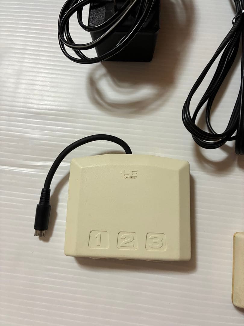 NEC PC Engine Duo-R PI-TG10 White Console NTSC-J AC100V Retro #0003