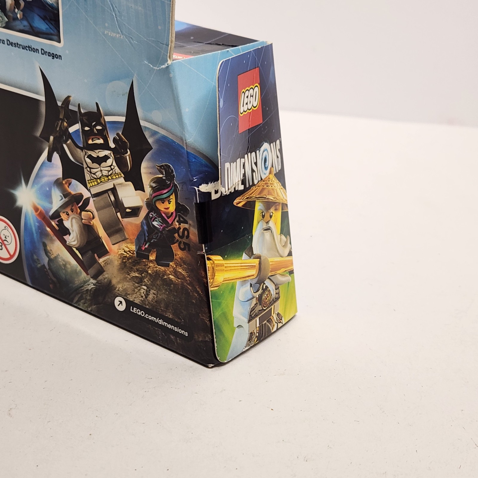 Lego Dimensions Ninjago Sensei Wu & Flying White Dragon Fun Pack New 71234