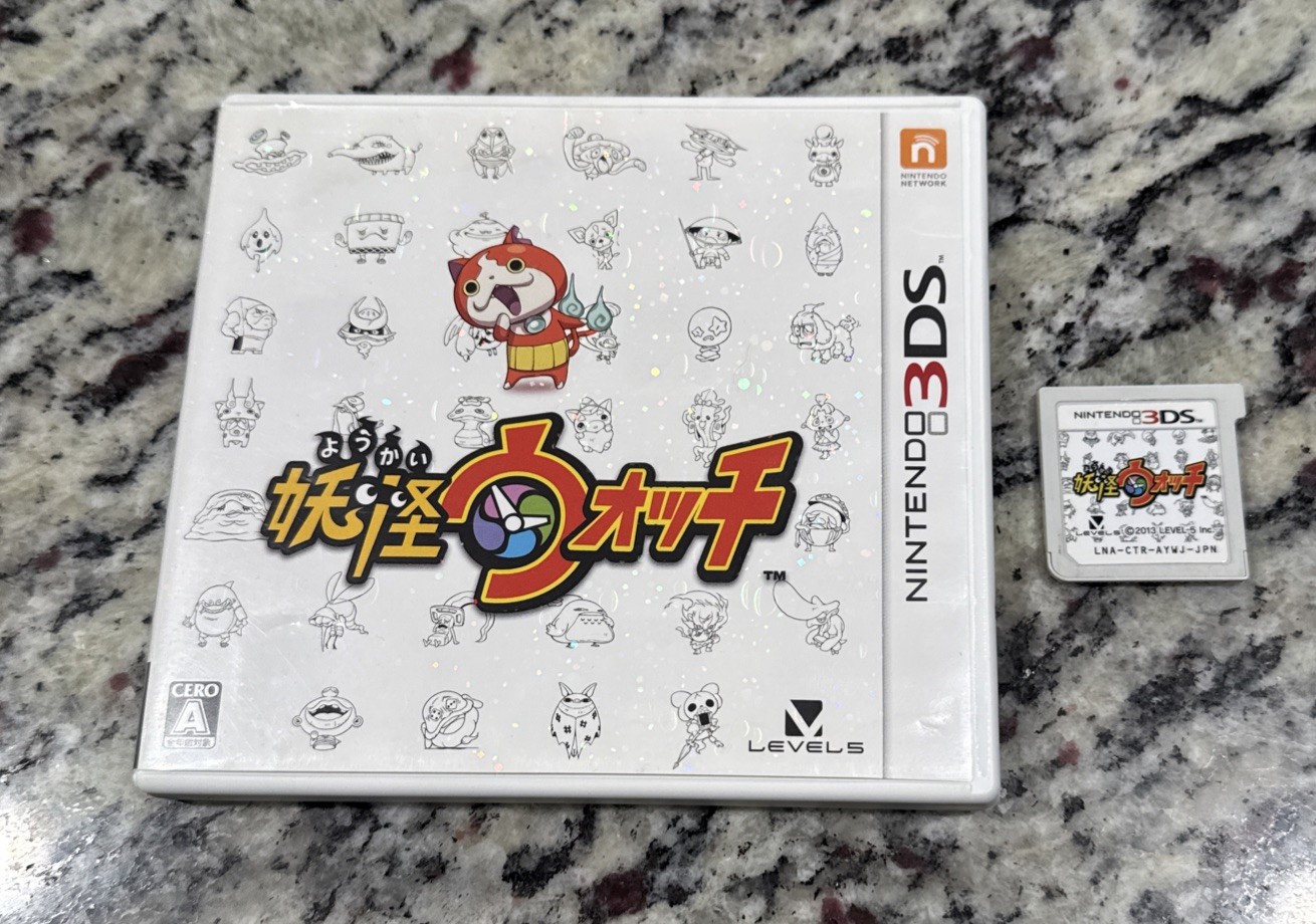 Yo-Kai Watch 1 3DS for Nintendo 3DS JAPANESE VERSION + FREE US SHIPPING