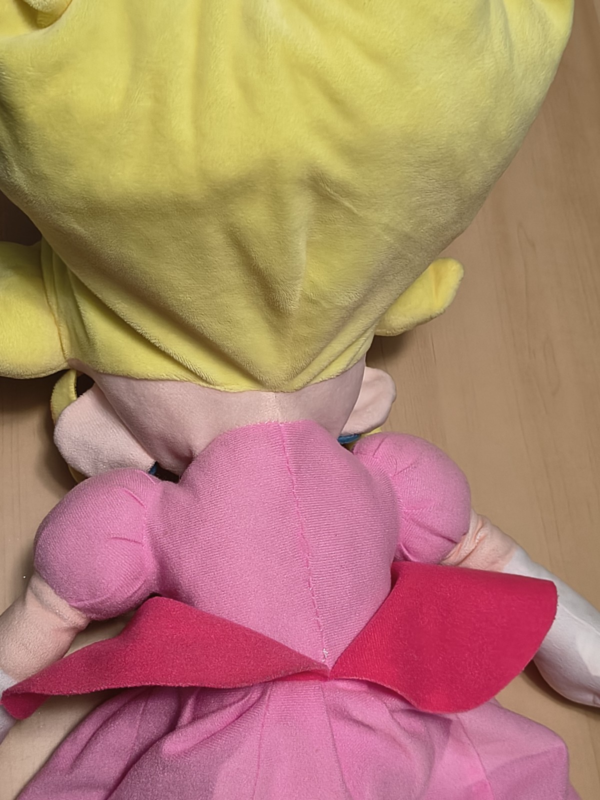 Princess Peach Plush 24 inch Super Mario Bros Nintendo Pink Dress Doll