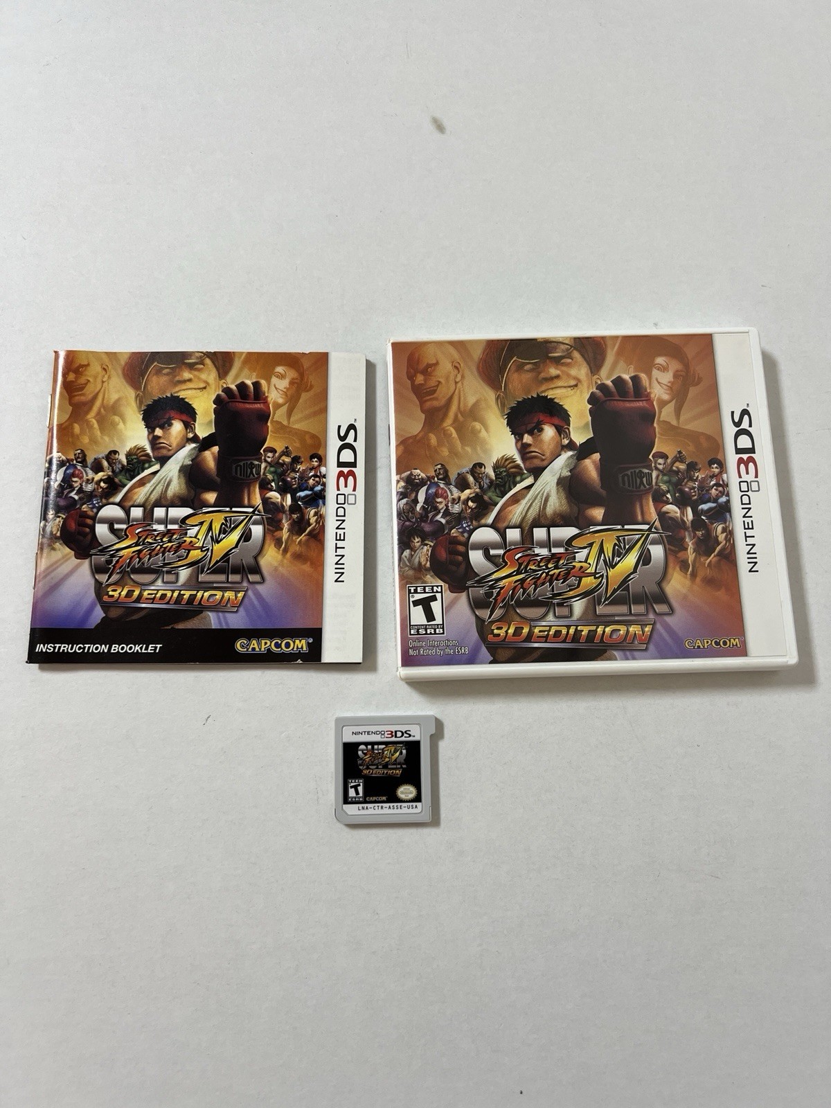 Super Street Fighter IV — 3D Edition (Nintendo 3DS, 2011)