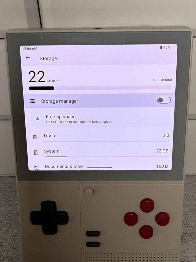 Retroid Pocket Classic Retro color 6GB/128GB Ram/Storage