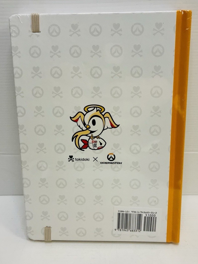 Tokidoki x Overwatch Hardcover Journal Mercy Hanzo Genji Sombra New Sealed