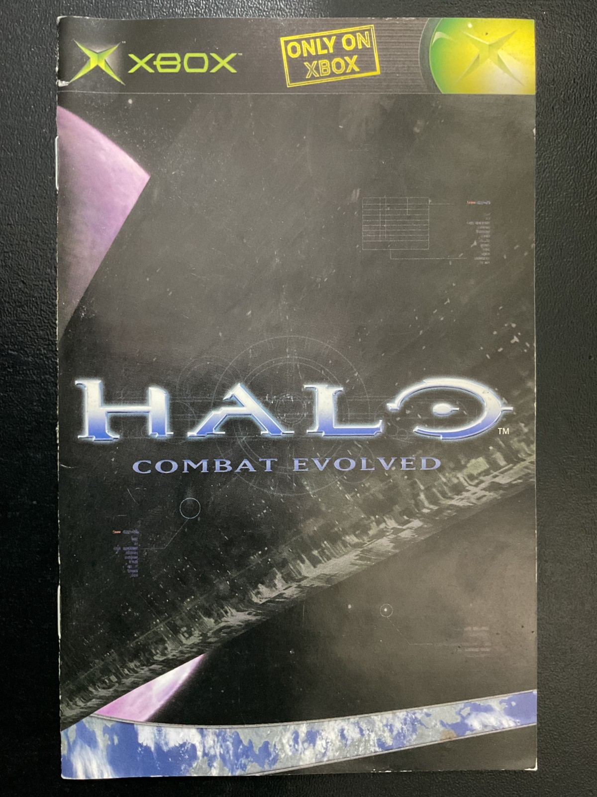 Halo Combat Evolved Microsoft XBOX Instruction Manual Only