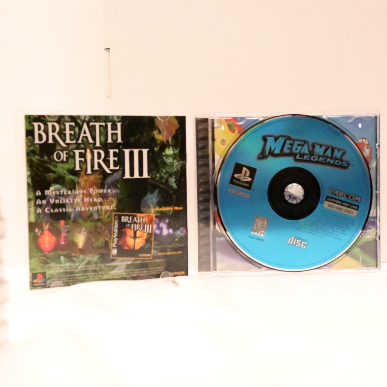 Mega Man Legends PS1 Complete With Manual Registration Card Capcom