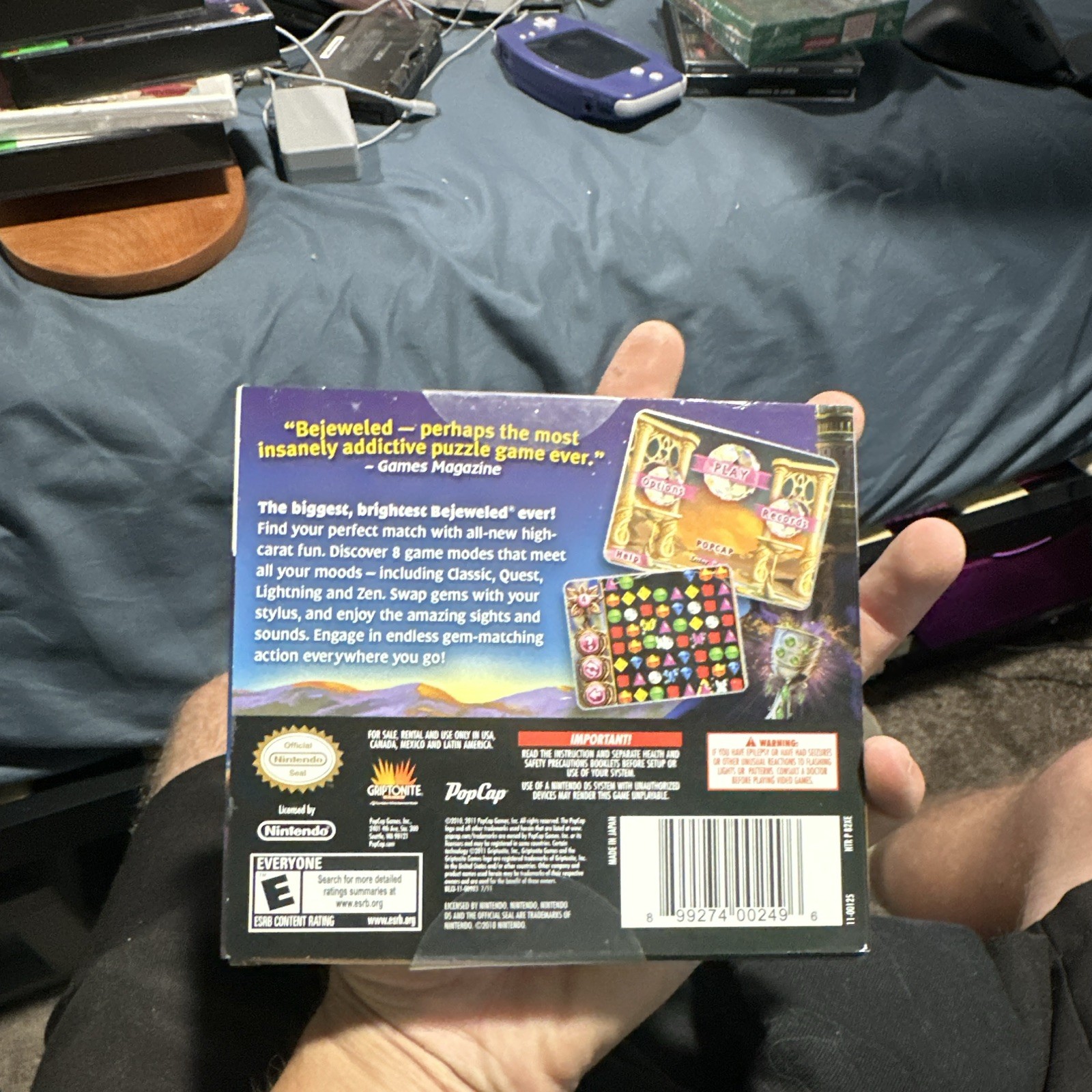 Bejeweled 3 (Bejeweled Series) Puzzle Game for Nintendo DS, PopCap, E