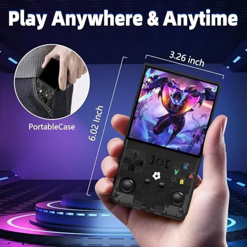 Retro Handheld Game Console 4 Inch IPS Screen 15000 Games Linux System