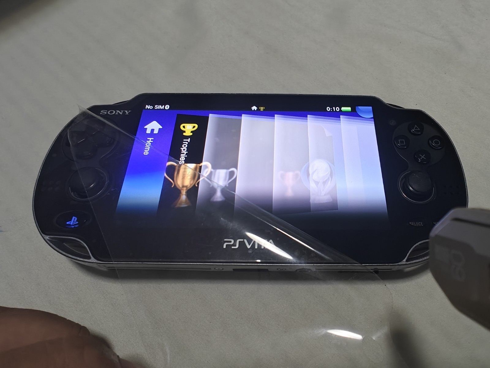 Sony PS Vita 1000 3G PCH-1100 Black Console New Screen & Backcover