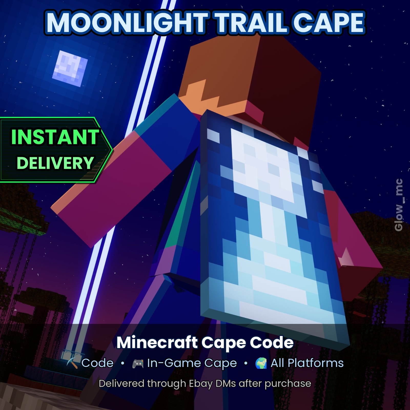 MOONLIGHT TRAIL Minecraft Experience Cape Code – IN STOCK
