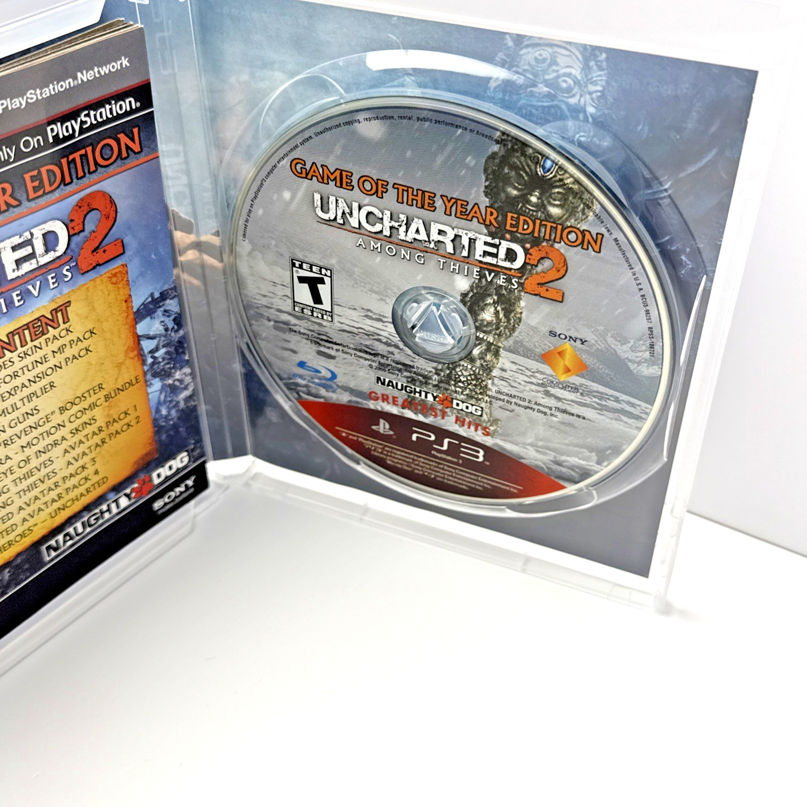 Uncharted 2: Among Thieves GOTY PlayStation 3 CIB Complete Refurbished & Tested