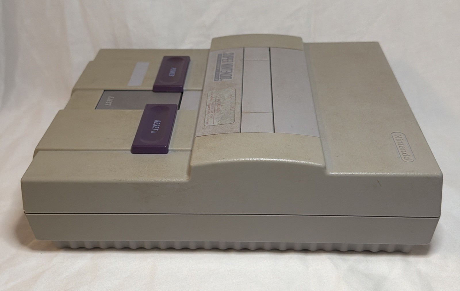 Super Nintendo System SNES SNS-001 Console Only Tested & Working READ!!