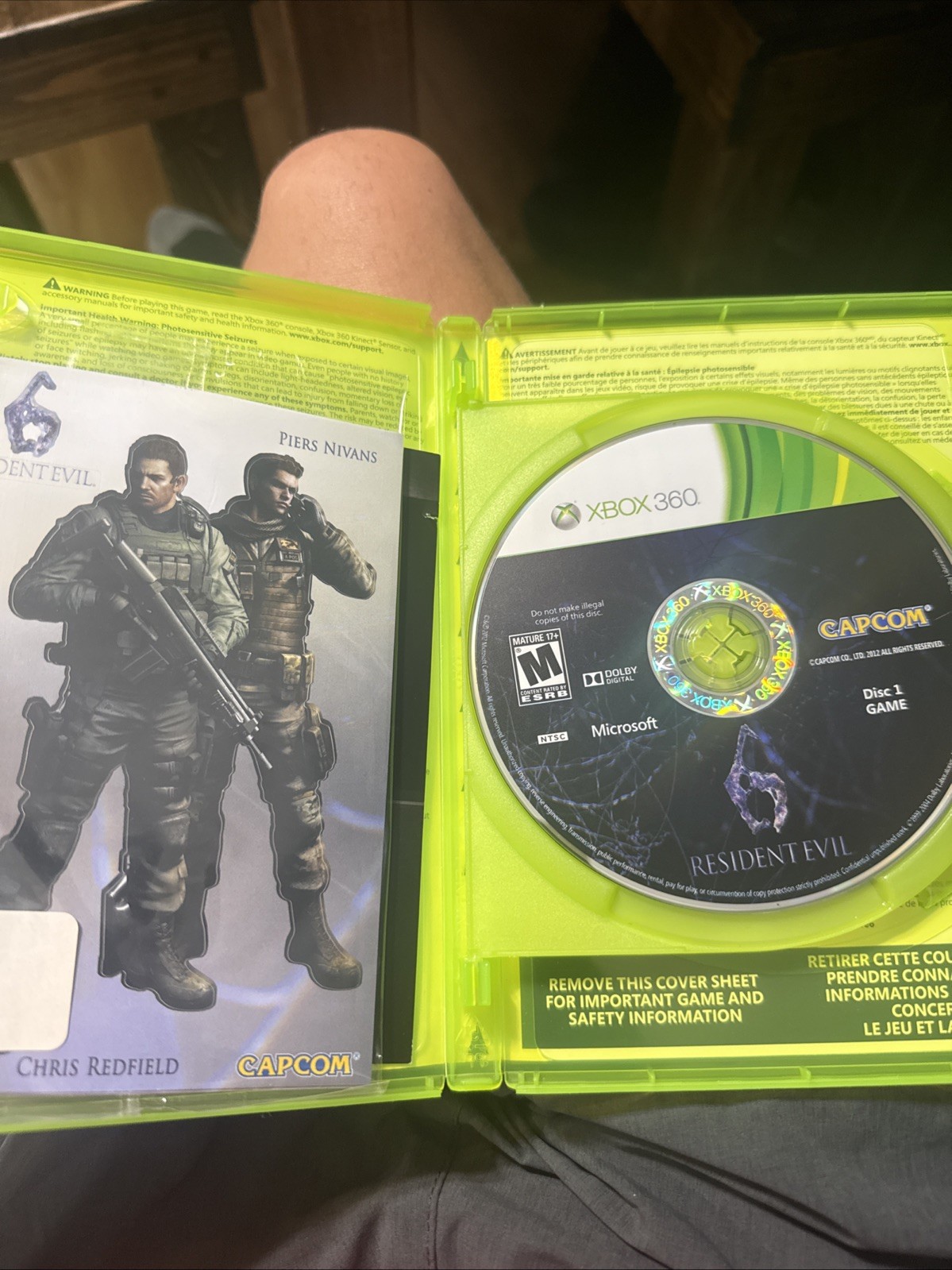 Resident Evil 6 (Microsoft Xbox 360, 2012)