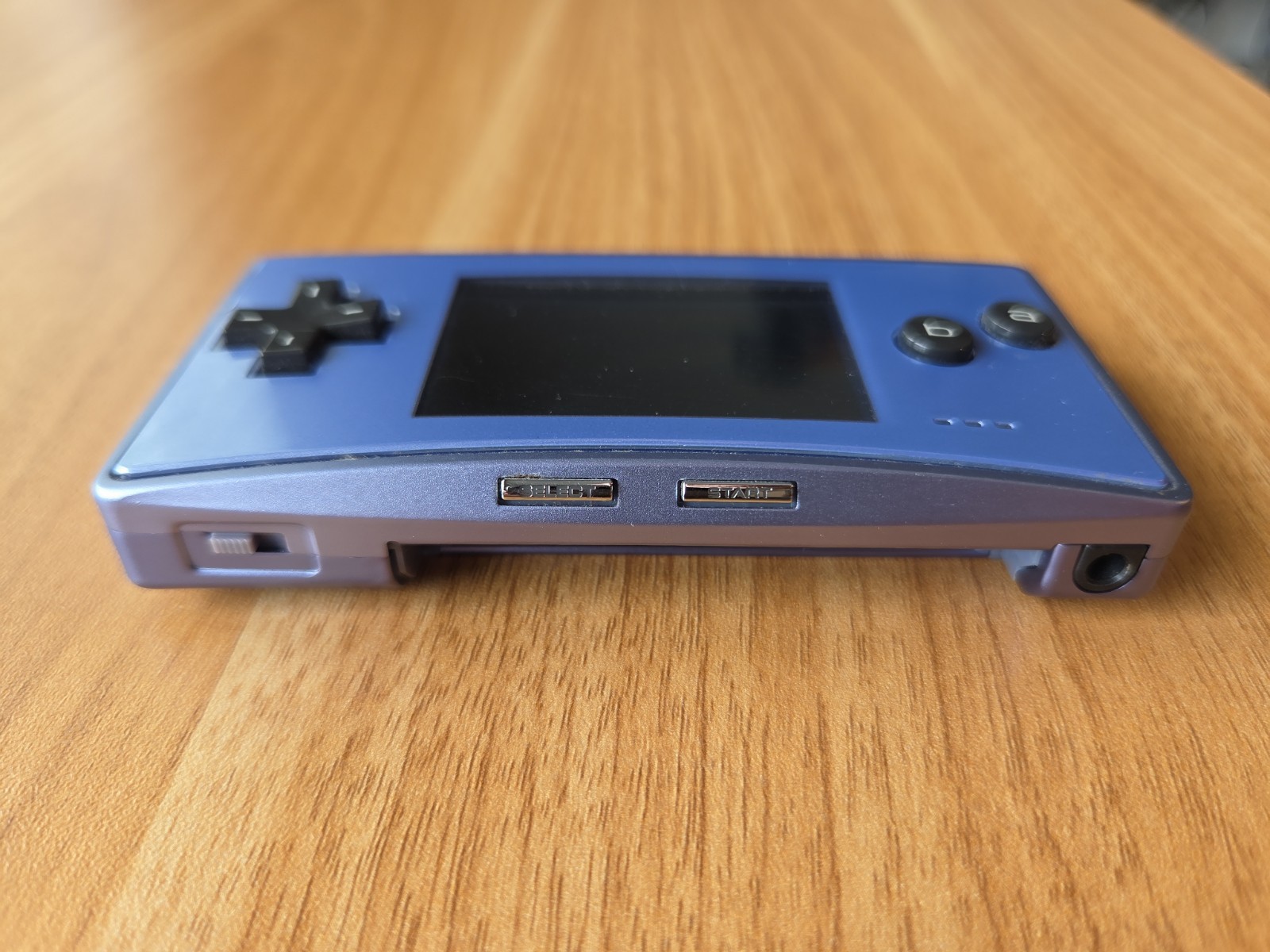 Authentic Blue Nintendo GameBoy Micro Console Great Tested W/ Charger