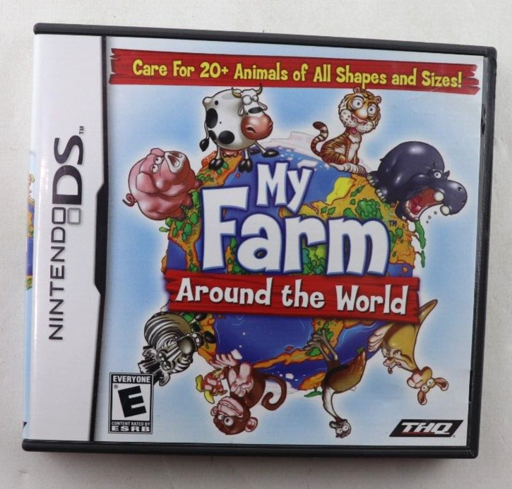 My Farm Around the World (Nintendo DS, 2009) Complete Tested